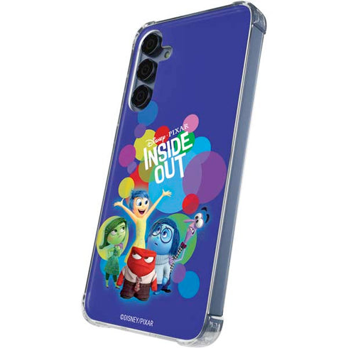 Disney Inside Out Character Group Galaxy A35 5G Clear Case